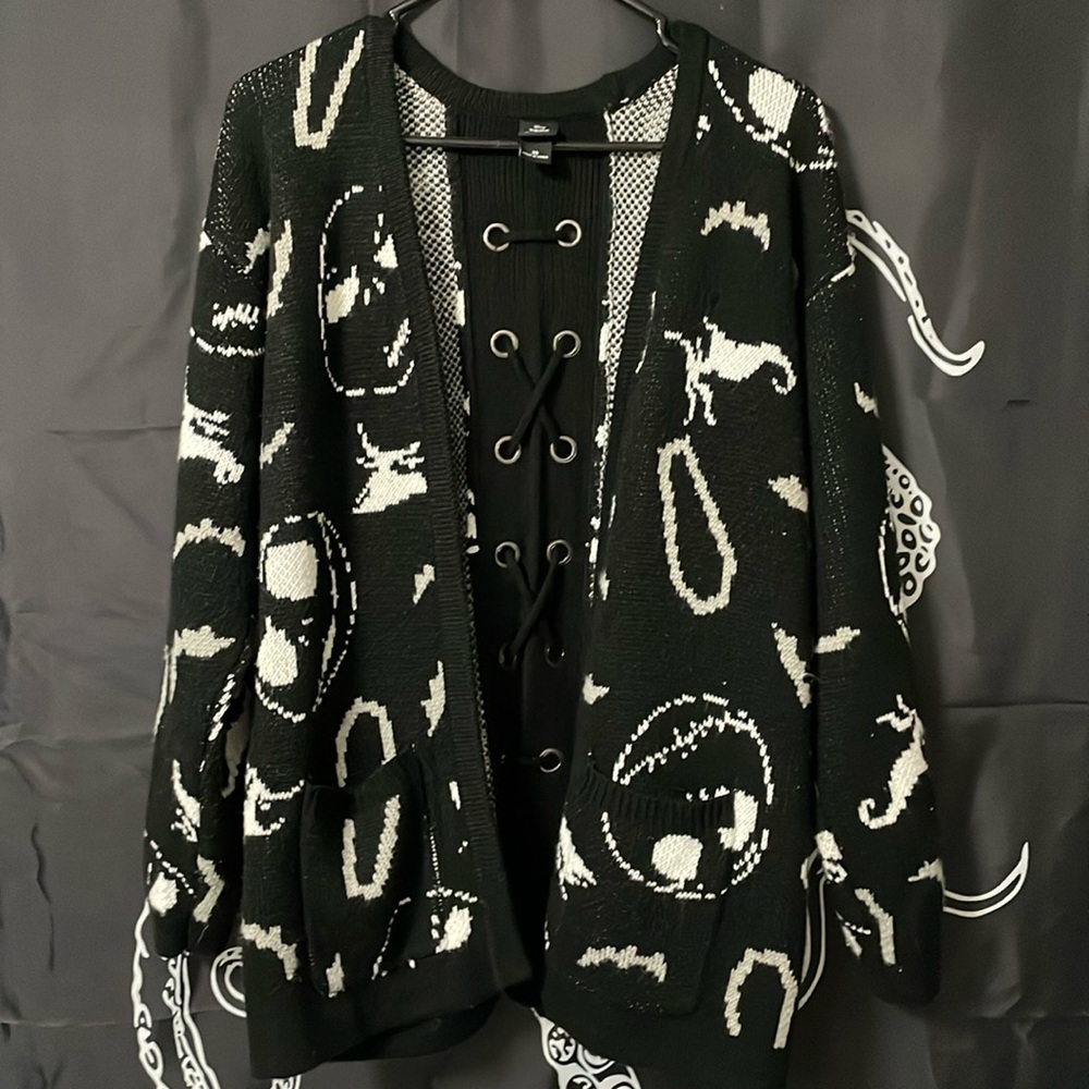 Disney Nightmare Before Christmas Cardigan